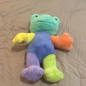 Build a bear multicolor frog